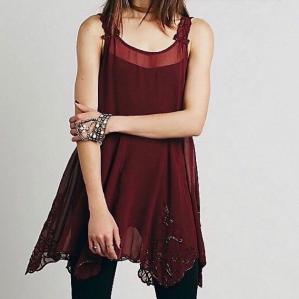 FP sheer dress EUC